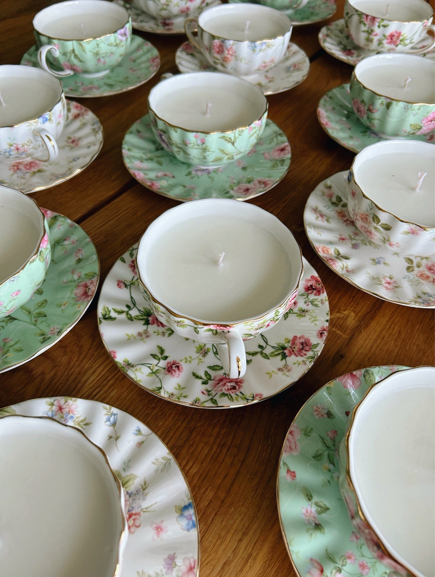 Græskar Porcelæn Sojavoks Tekop stearinlys