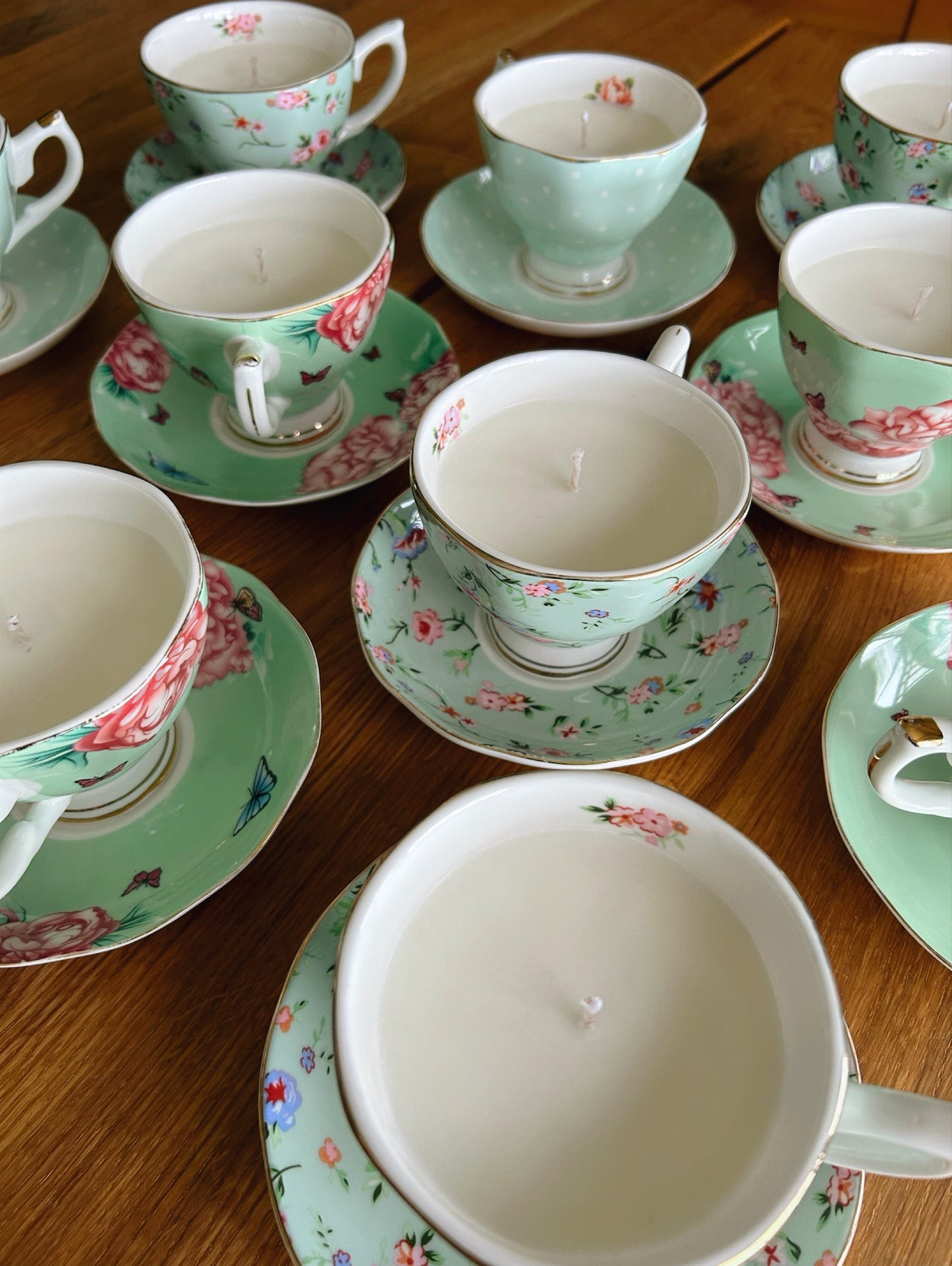 Porcelain Soywax Teacup Candles
