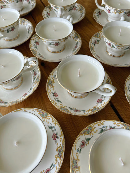 Porcelain Soywax Teacup Candles